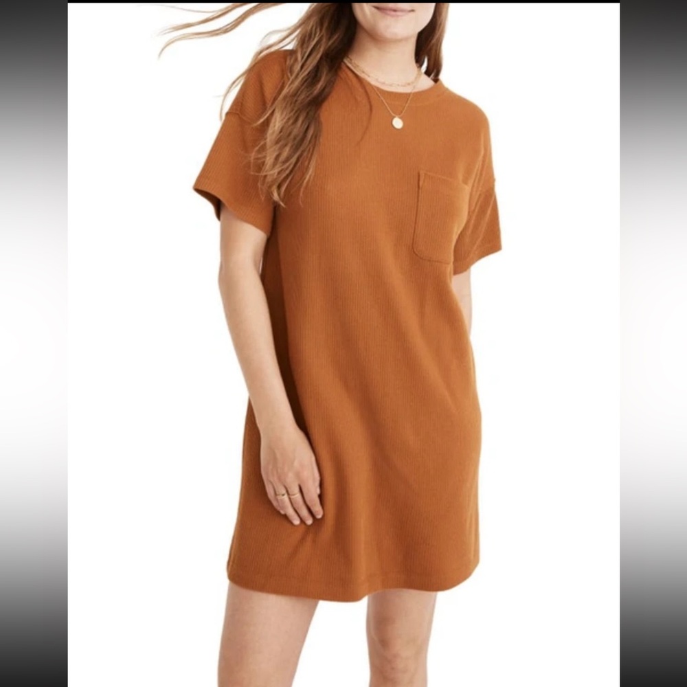 Madewell Rust Midi Dress